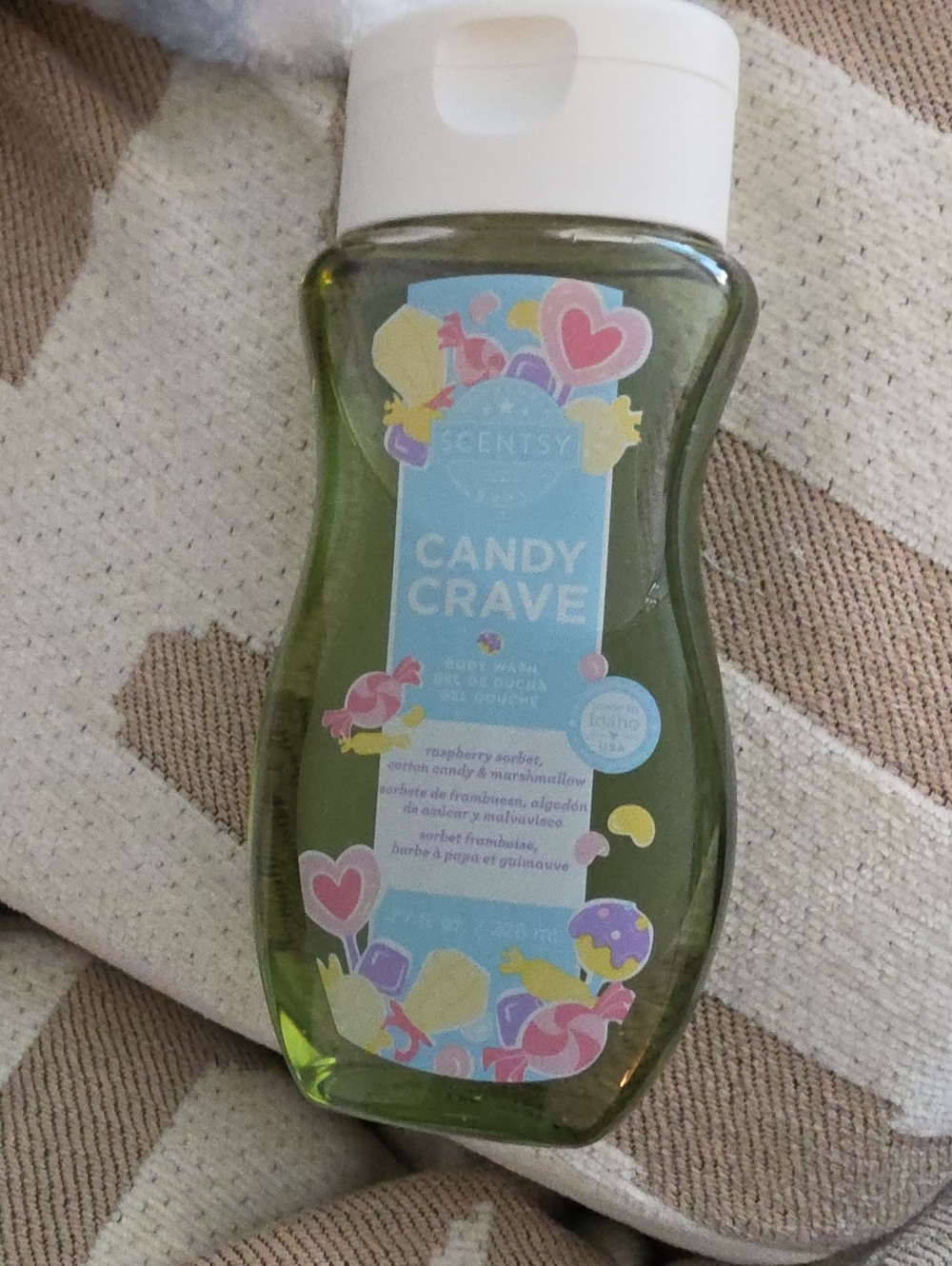 Scentsy Candy Crave Body Wash - Green